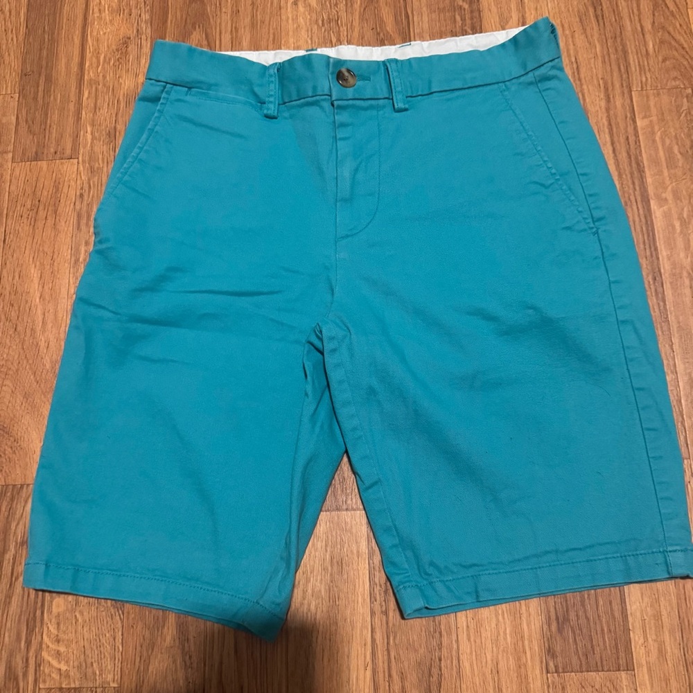 Men's Teal Old Navy Ultimate Slim  Shorts Size 29